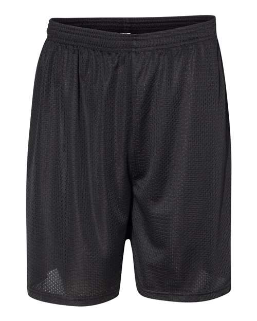 Men's Mesh 7" Shorts - Black Front