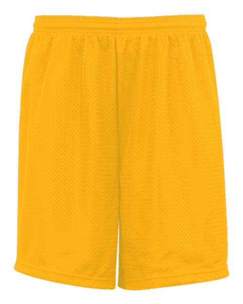 Men's Mesh 7" Shorts - Gold Front