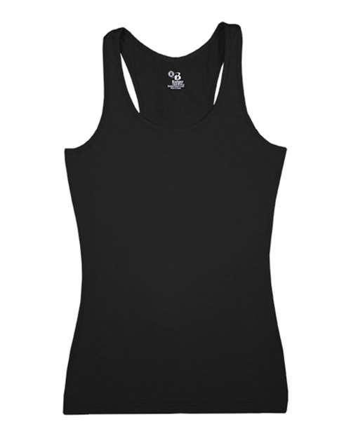 Women's Pro-Compression Racerback - Black Front