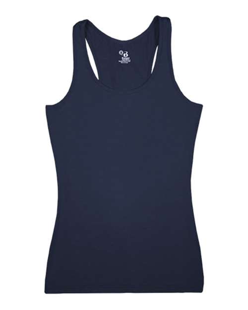 Women's Pro-Compression Racerback - Navy Front