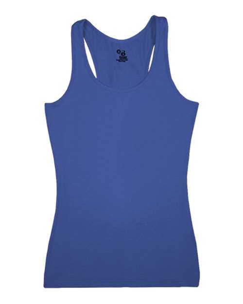 Women's Pro-Compression Racerback - Royal Front