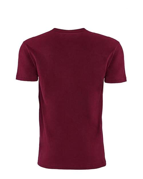 Unisex Cotton Pocket T-Shirt - Maroon Back