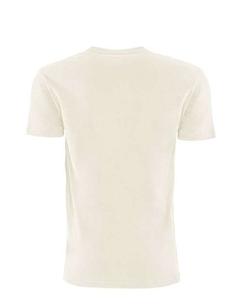 Unisex Cotton Pocket T-Shirt - Natural Back