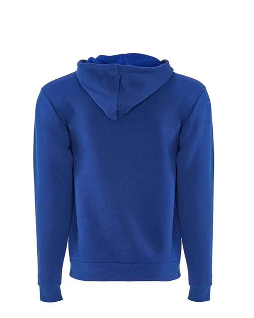 Unisex Santa Barbara Full-Zip Hoodie Sweatshirt - Royal Back