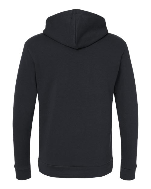 Unisex Santa Barbara Hoodie Sweatshirt - Black Back