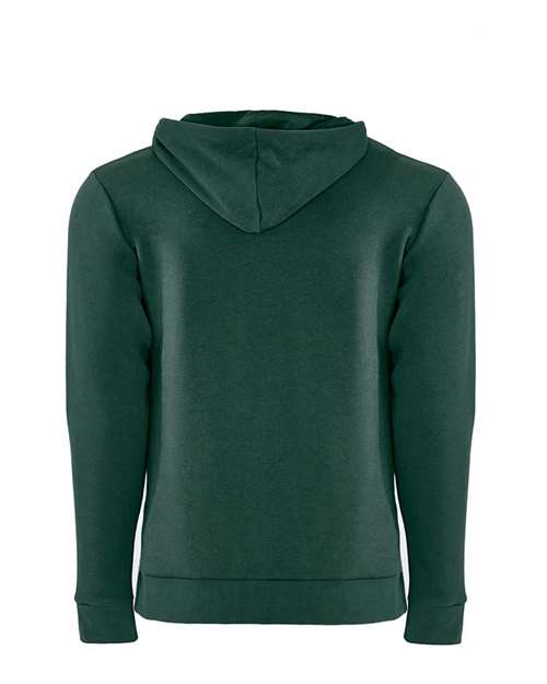 Unisex Santa Barbara Hoodie Sweatshirt - Forest Green Back