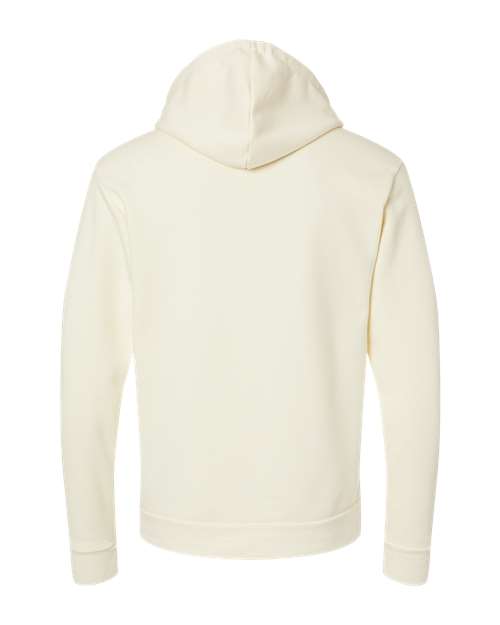 Unisex Santa Barbara Hoodie Sweatshirt - Natural Back