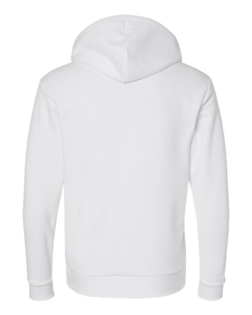 Unisex Santa Barbara Hoodie Sweatshirt - White Back