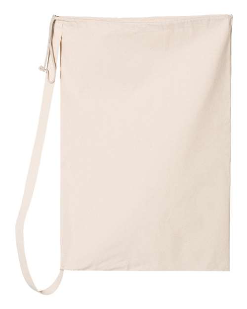 Large Laundry Bag - Natural Back