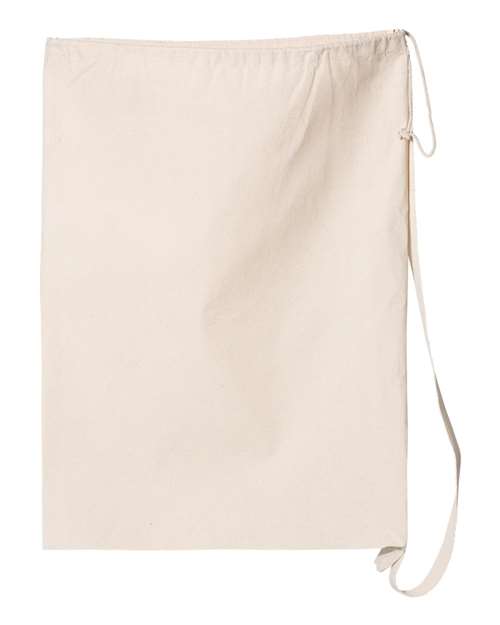 Large Laundry Bag - Natural Front