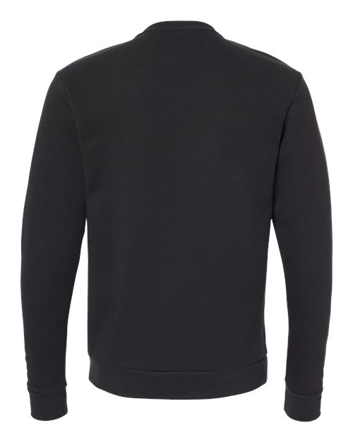 Unisex Santa Barbara Pocket Crewneck Sweatshirt - Black Back