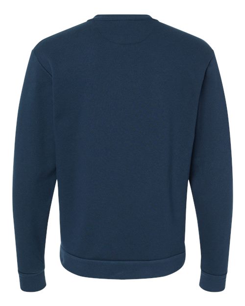 Unisex Santa Barbara Pocket Crewneck Sweatshirt - Midnight Navy Back