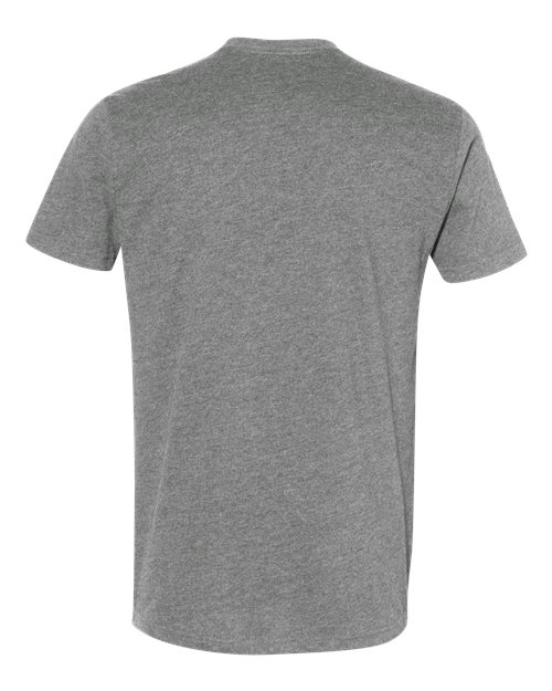 Sueded T-Shirt - Dark Heather Grey Back
