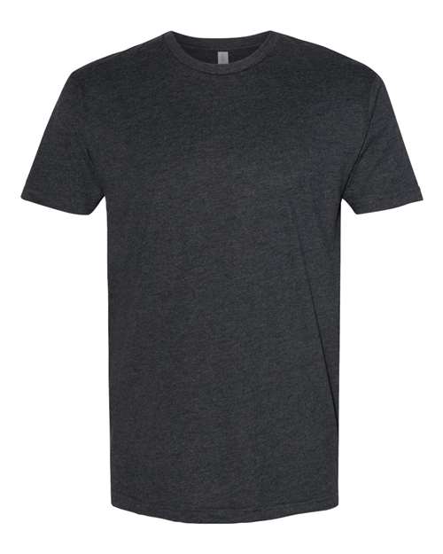 Sueded T-Shirt - Heather Charcoal Front