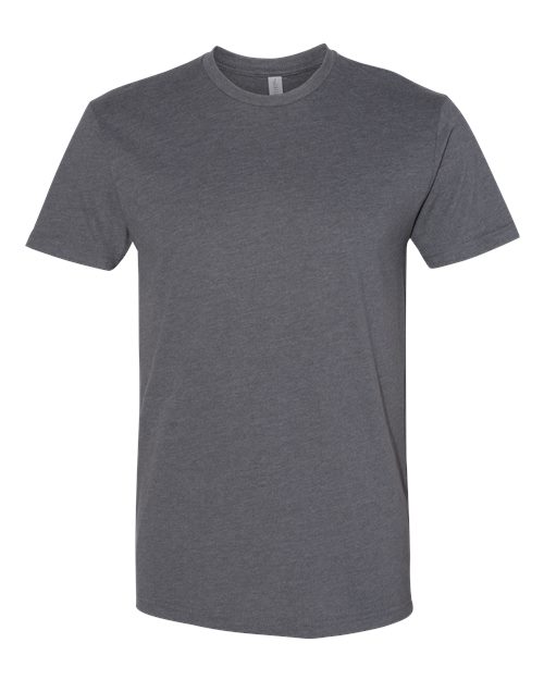 Sueded T-Shirt - Heather Metal Front