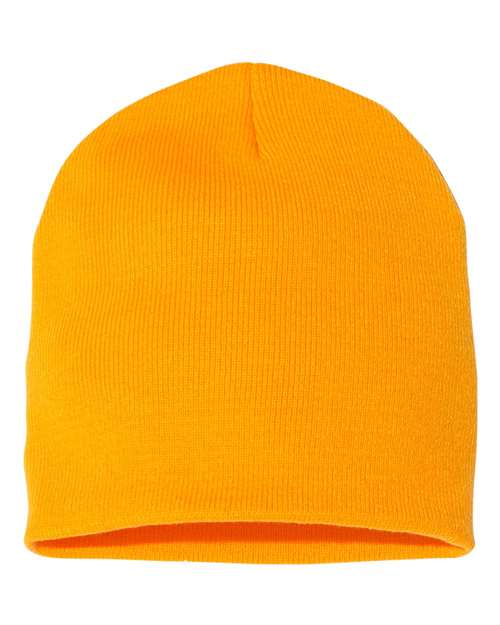 8 1/2" Beanie - Gold Back