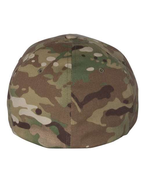 Cotton Blend Cap - Multicam Green Back