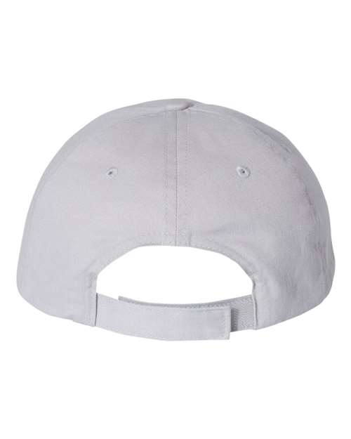 Brushed Twill Cap - Light Grey Back