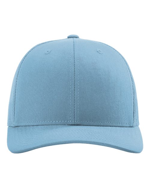 Snapback Trucker Cap - Columbia Blue Front