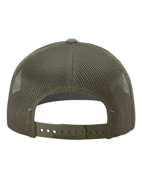 Snapback Trucker Cap - Loden Back