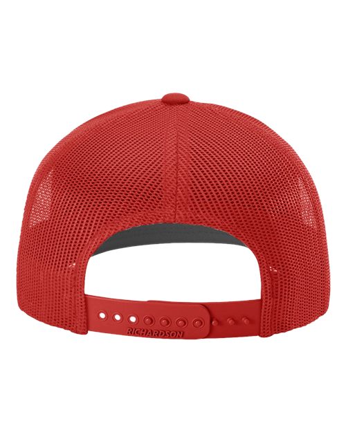 Snapback Trucker Cap - Red Back