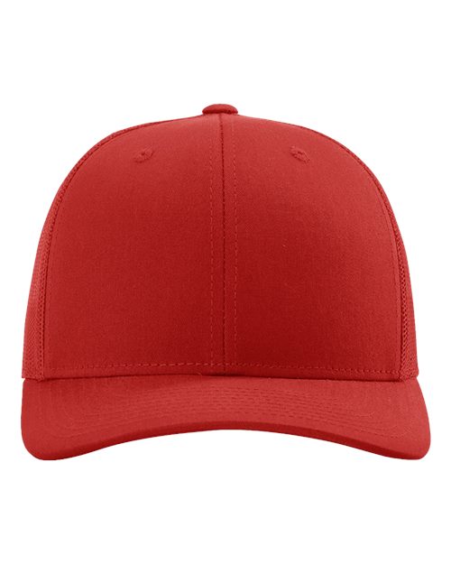 Snapback Trucker Cap - Red Front