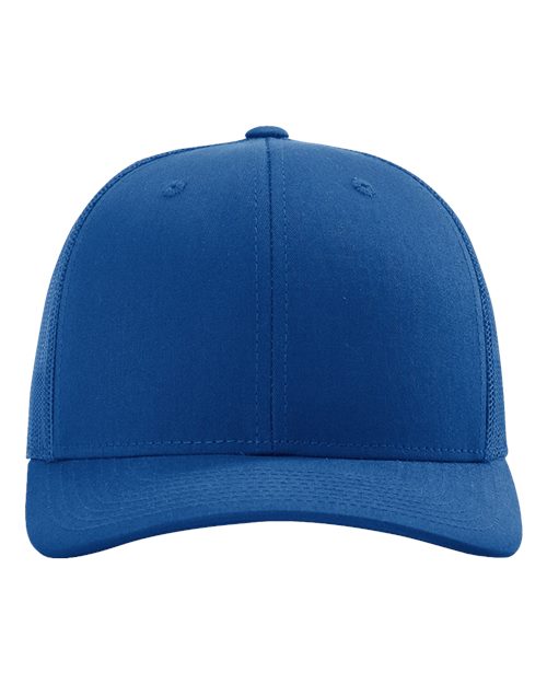 Snapback Trucker Cap - Royal Front