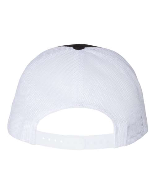 Low Pro Trucker Cap - Black/ White Back