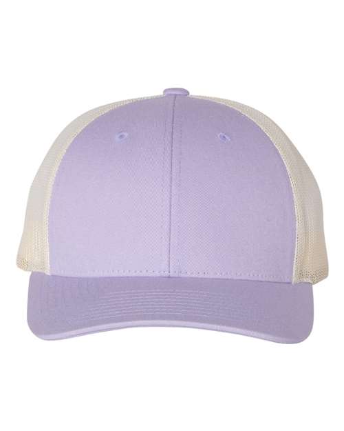Low Pro Trucker Cap - Lilac/ Birch Front