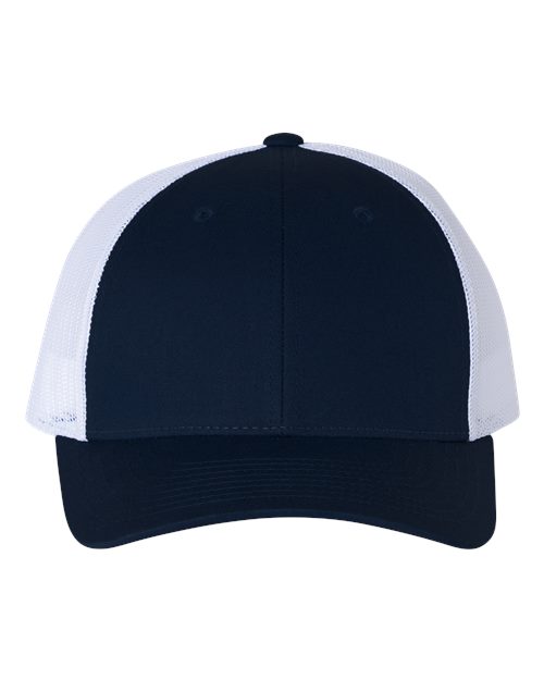 Low Pro Trucker Cap - Navy/ White Front