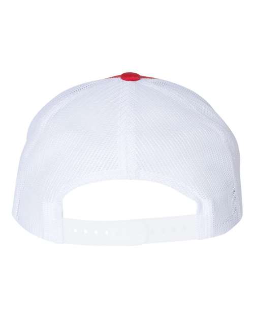 Low Pro Trucker Cap - Red/ White Back