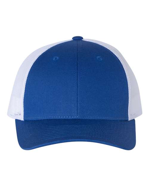 Low Pro Trucker Cap - Royal/ White Front