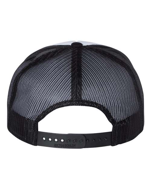 Foamie Trucker Cap - White/ Black Back
