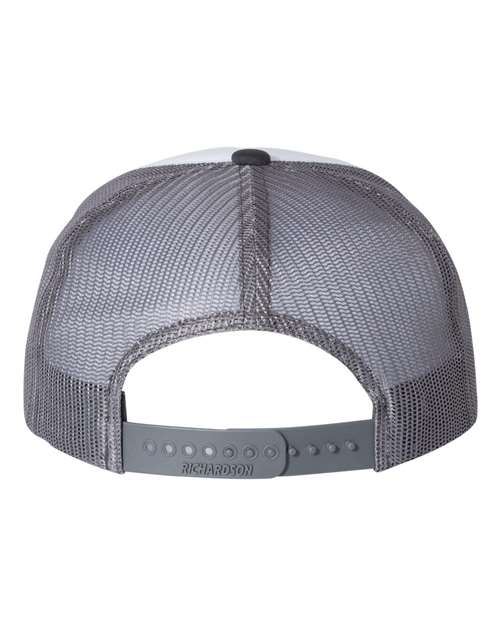 Foamie Trucker Cap - White/ Charcoal Back