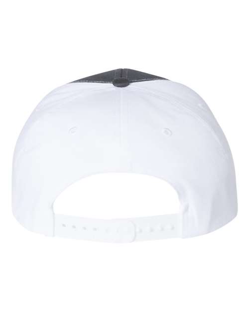 Twill Back Trucker Cap - Charcoal/ White Back