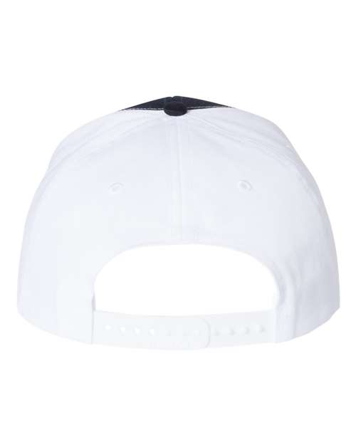 Twill Back Trucker Cap - Navy/ White Back