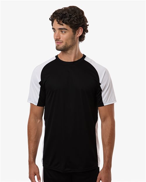 Men's Cutter Jersey - Black/ Gold Front