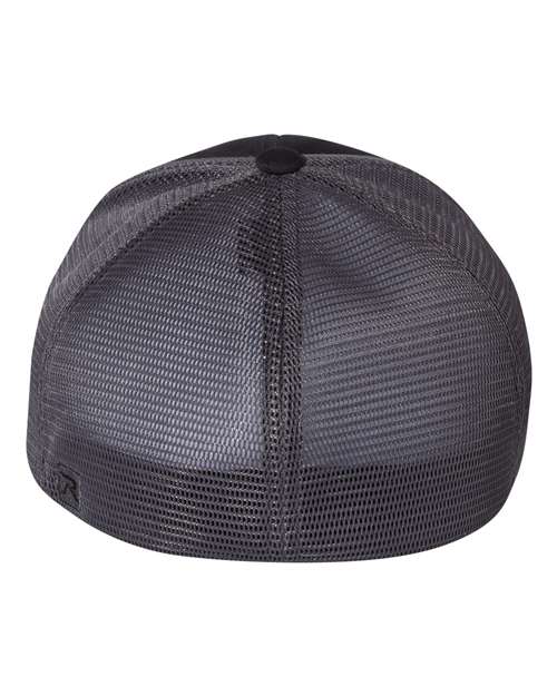 Pulse Sportmesh R-Flex Cap - Black/ Charcoal Split Back