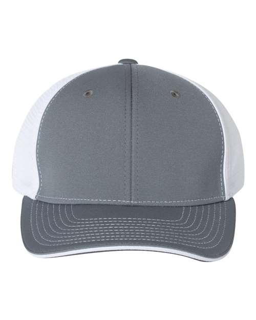 Pulse Sportmesh R-Flex Cap - Charcoal/ White Split Front
