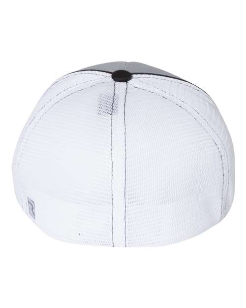 Pulse Sportmesh R-Flex Cap - Grey/ White/ Black Tri Back
