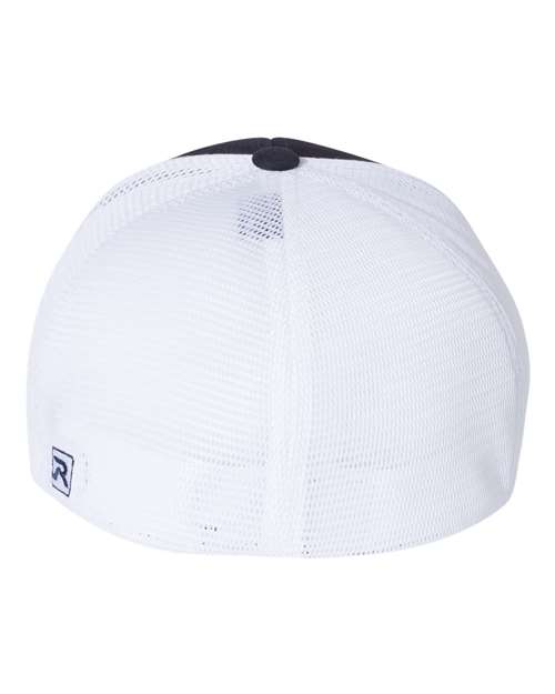 Pulse Sportmesh R-Flex Cap - Navy/ White Split Back