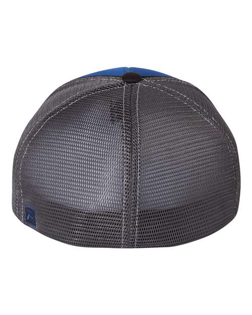 Pulse Sportmesh R-Flex Cap - Royal/ Charcoal/ Black Tri Back