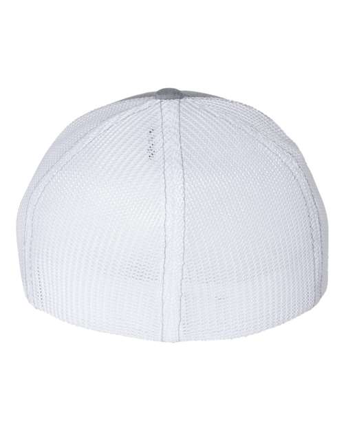 R-Flex Trucker Cap - Heather Grey/ White Back