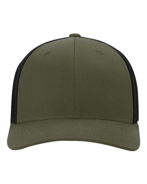 R-Flex Trucker Cap - Loden/ Black Front