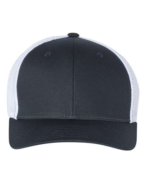 R-Flex Trucker Cap - Navy/ White Front