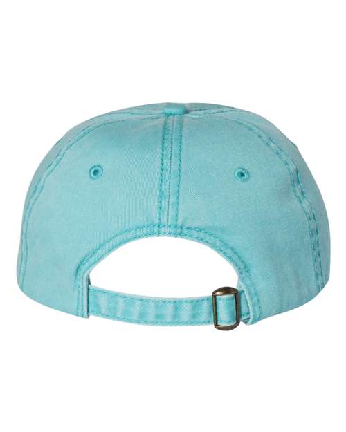 Pigment-Dyed Cap - Aqua Back