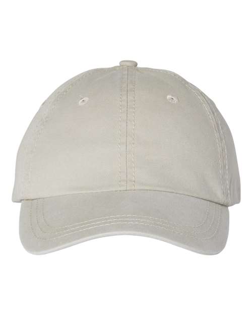 Pigment-Dyed Cap - Stone Front