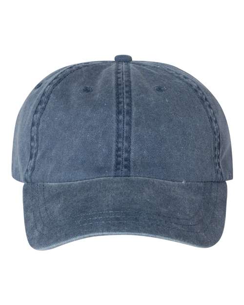 Pigment-Dyed Cap - Navy Front