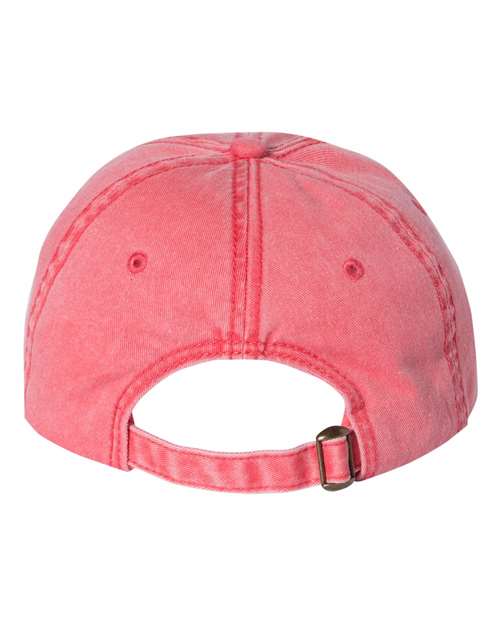 Pigment-Dyed Cap - Red Back