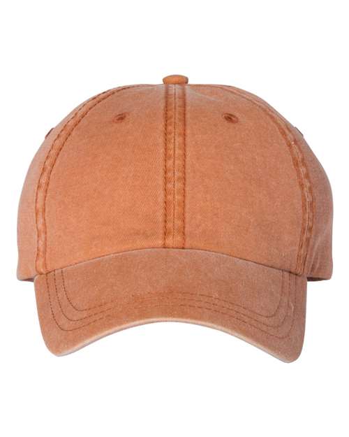 Pigment-Dyed Cap - Texas Orange Front